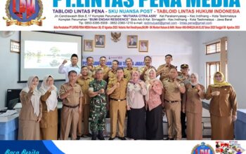 Panit Samapta II Polsek Cikijing Hadiri Acara Pisah Sambut dan Serah Terima Jabatan Camat Cikijing