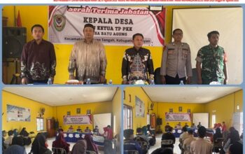 Pelaksanaan Serah Terima Jabatan Kepala Desa Batu Agung Periode Tahun 2026