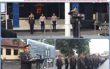 Polres Majalengka Gelar Upacara Peringatan HUT ke-81 RI