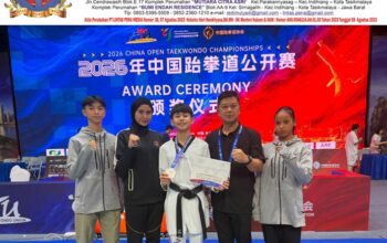 Ketum PBTI Letjen TNI Richard Tampubolon : Bangga, Atlet Taekwondo Raih Satu Medali Perak di China