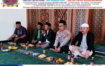 Perkuat Silaturahmi dengan Masyarakat Desa Cisoka, Personel Polsek Cikijing Hadiri Peringatan Maulid Nabi Muhammad SAW. 1448 H.