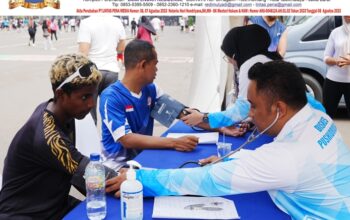 TNI Gelar Pemeriksaan Kesehatan Gratis Sambut HUT ke-81