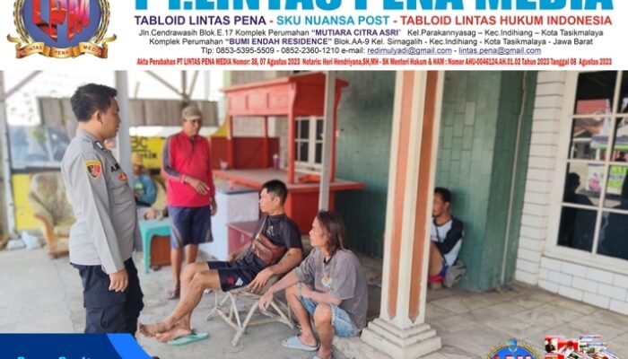 Bhabinkamtibmas Polsek Bantarujeg Sambangi Warga dan Sosialisasikan Layanan Call Center 110 Polres Majalengka