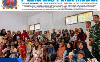 Sentuhan Kasih TMMD 129: Satgas Kodim 0612/Tasikmalaya Hadirkan Pelayanan Posyandu Demi Generasi Sehat di Parungponteng