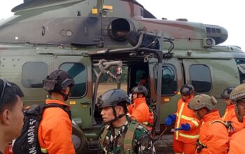 Tim Alpha Laksanakan Fastrope ke Titik Api, Siap Buka Jalan Tim Free Fall di Pekanbaru