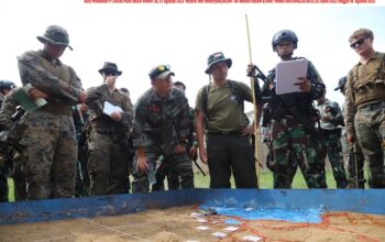 Latgabma SGS 2026 Marfor Lampung Gelar Latihan Materi Taktik Darat