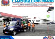 Tiga Sortie, Tiga Ton NaCl Disemai dari Udara, Lanud Sjamsudin Noor Dukung OMC Tekan Karhutla Kalimantan Selatan