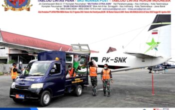 Tiga Sortie, Tiga Ton NaCl Disemai dari Udara, Lanud Sjamsudin Noor Dukung OMC Tekan Karhutla Kalimantan Selatan