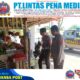 KA SPKT I Aipda Asep Nugroho Sampaikan Imbauan Kamtibmas Kepada Pedagang Buah.