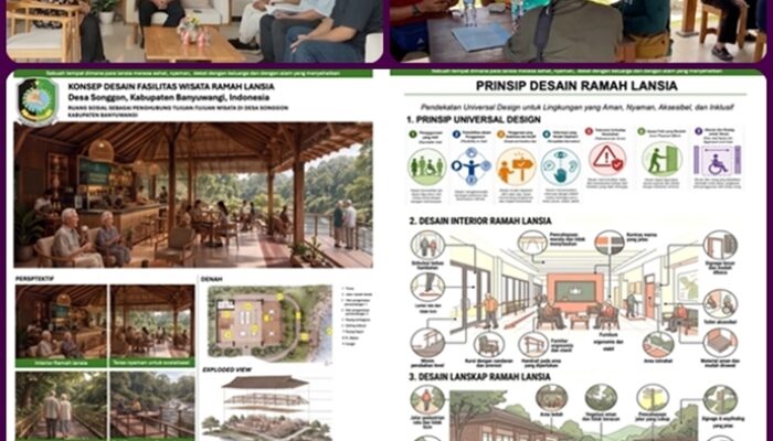 ITB Lakukan Pengembangan Desain Ruang dan Furniture Ramah LansiaUntuk Penguatan Wisata Berkelanjutan Di Desa Songgon Banyuwangi