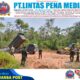 Wadan Kodiklat TNI Tinjau Proyek Pengerasan Jalan Encap Super Garuda Shield 2026 di Baturaja