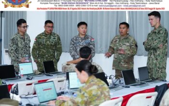 Staff TNI dan Militer Negara Mitra Simulasikan Operasi Gabungan Dalam Super Garuda Shield 2026