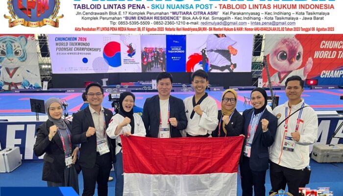 Tim Pelatnas Taekwondo Indonesia Meraih 1 Medali Perak Kejuaraan Tertinggi Untuk Kategori Poomsae
