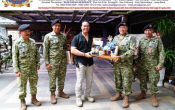 Rangkaian HUT, Wadan Kodiklat TNI Silaturahmi dengan Mantan Panglima TNI