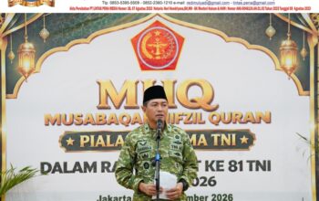 Kapusbintal TNI Buka MHQ Piala Panglima TNI