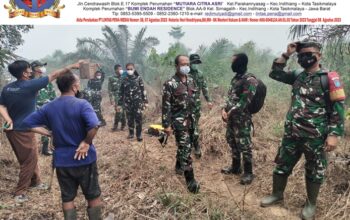 TNI Intensifkan Penyuluhan Pencegahan Karhutla di Kabupaten Melawi Kalbar
