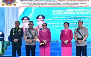 Panglima TNI Hadiri Acara Pisah Sambut Kapolri