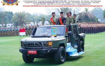 Panglima TNI Tinjau Gladi Bersih Upacara HUT Ke-81 TNI