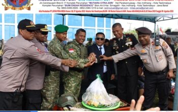 Upacara HUT TNI ke-81 di Yahukimo Berjalan Khidmat di Lapangan Abyu