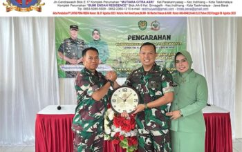 Kunjungan Dandim 0612/Tasikmalaya ke Koramil Rajapolah: Perkuat Soliditas Prajurit, Tekankan Pengabdian dan Nilai Ibadah