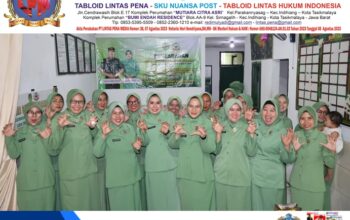 Ketua Persit KCK Cabang XXIII Kodim 0612/Tasikmalaya Ajak Anggota Perkuat Komunikasi, Jaga Etika, dan Keharmonisan Keluarga