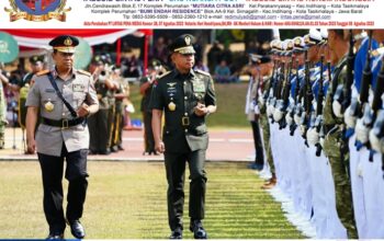 Panglima TNI Bersama Kalemdiklat Polri Pimpin Wisuda 1.944 Taruna TNI-Polri
