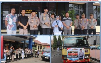 Sinergi Polres dan PDAM Majalengka, 21 Armada Tangki Air Bersih Disebar Ke 7 Kecamatan