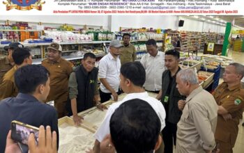 Satreskrim Polres Majalengka Bersama BAPANAS dan Satgasda Cek Mutu serta Harga Beras di Kadipaten