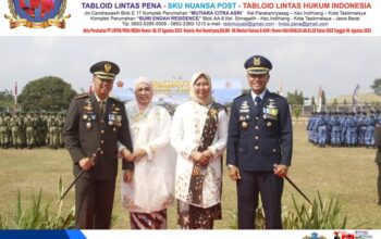 TNI Kuat Bersama Rakyat, Indonesia Berdaulat Adil dan Makmur, Upacara HUT Ke-81 TNI Digelar di Kota Tasikmalaya