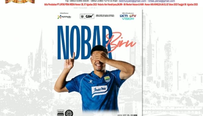 Ingat 14 Oktober Nobar Biru ACL PERSIB Vs Viettel FC di 5 Lokasi ini