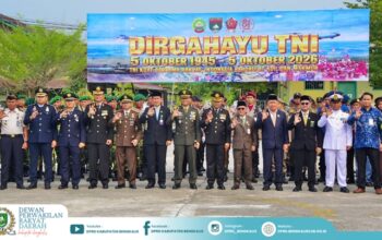 Hadiri HUT Ke-81 TNI, DPRD Bengkalis Apresiasi Pengabdian TNI