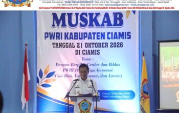 Bupati Herdiat Hadiri Muskab PWRI Kab Ciamis, Berharap Kepengurusan Baru Perkuat Kebersamaan*
