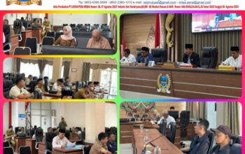 Inilah DPRD Kabupaten Pangandaran pada Rakor  Darurat Distribusi Air Bersih