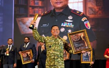 Bersama Pengusaha Mancanegara, Brigjen TNI Kohir Raih Leadership Awards 2026